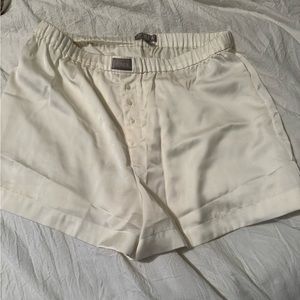 J crew silk shorts